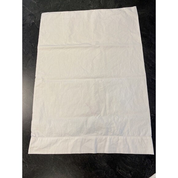 Clean Vintage PAIR Master & Slave Embroidered Cotton Standard QN Pillowcases - Picture 8 of 9